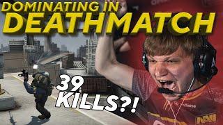 S1mple, Art, Rush & Elige + Ak47 + Vertigo =  Deathmatch action | BETWAY FFA