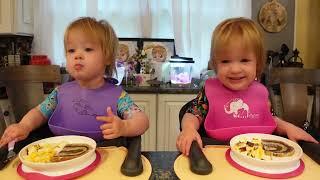 Twins try marble toast