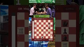 Final Moments of Ian Nepomniachtchi  vs Magnus Carlsen | Game 3 World Blitz Championship Final