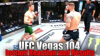 UFC Vegas 104 (Marvin Vettori vs Roman Dolidze 2): Reaction and Results