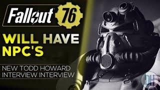 Fallout 76 WILL have NPC's!