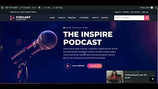 How Does Audio Podcast Theme Work