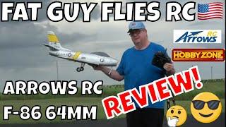 ARROWS F-86 64MM REVIEW by FGFRC #aviation #rcplane #rc #rcaircraft