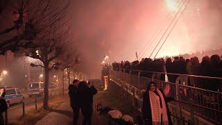 0:00 UHR ESKALATION SILVESTER 2024 IN FRANKFURT AM MAIN-UFER