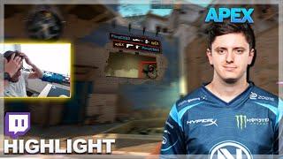 PimpCSGO Plays *INTENSE* Game Against apEX!! (TWITCH HIGHLIGHT)