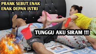 PRANK ISTRI M1MP1 BS4HH SAMA CEWEK LAIN, AUTO DI SIRAM AIR!!!