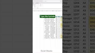 Create dynamic search bar in excel #excel #exceltips #exceltutorial