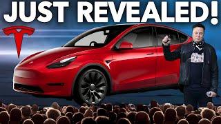 Tesla CEO Elon Musk Unveils New Features & Updates In The 2025 Tesla Model Y!