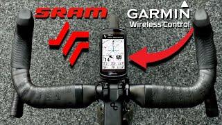 Garmin EDGE Computer Control with SRAM AXS Buttons!