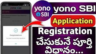 How to Register Yono SBI Application in Telugu | Yono SBI Registration Process