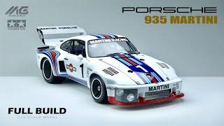 Porsche 935 Martini | Tamiya | 1/12 | Scale Model | Full Build (Uncut Version) | ASMR |