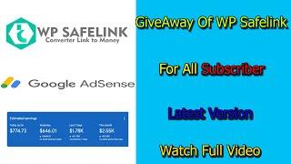 Wp Safelink || Wp Safelink Plugin || Wp Safelink Free Download || Nice Earn 07