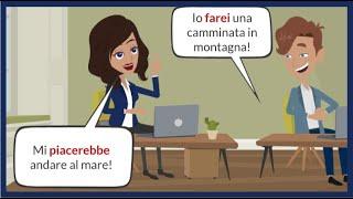 Present Conditional Tense in Italian: Condizionale Presente. [ENG SUB]