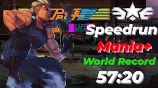 Streets of Rage 4 Estel - Mania+ Speedrun (old WR) In 57:20 - V07