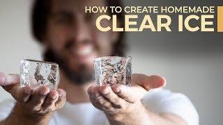 The EASIEST Way to Make Clear Ice at Home - SO Easy and SO Beautiful!!!