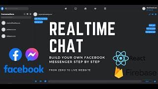 Create Facebook Messenger Clone in 1 hour with React and Firebase - Realtime Chat and Live Deploy