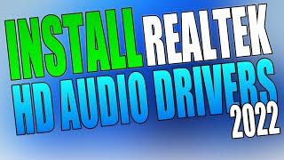 Download & Install Realtek HD Audio Drivers In Windows 10