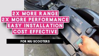 Adding a Second Battery to a NIU Scooter (N1S to NGT Upgrade Accessory)