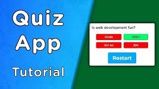 Build A Quiz App With JavaScript