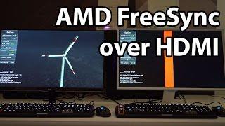 CES 2016: AMD FreeSync working over HDMI