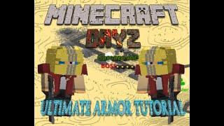 HOW TO UPGRADE YOUR ARMOR IN MINECRAFT DAYZ - YOM NETWORK ULTIMATE ARMOR GUIDE