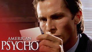 'The Business Card' Scene | American Psycho