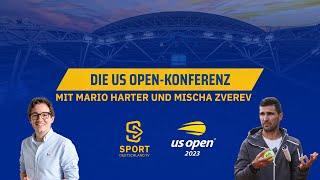 US Open 2023 - Freitagskonferenz mit Mario Harter & Mischa Zverev  | SDTV Tennis