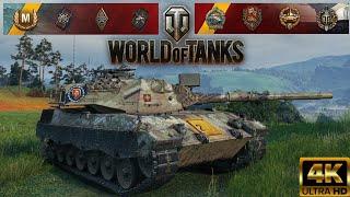 Lion - Westfield map - 9 kills - 8k damage World of Tanks replay 4K