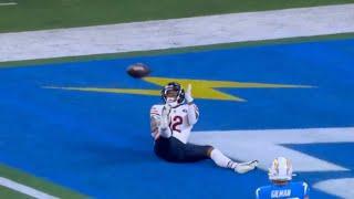 Velus Jones Jr. AWFUL Dropped TOUCHDOWN  Chargers vs Bears 2023 Highlights