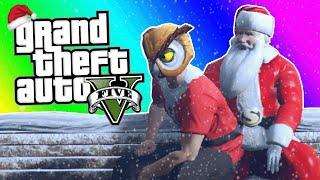 GTA 5 Online Christmas Special! - Meeting Santa, Holiday Mods, North Pole (Funny Moments)