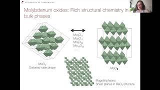 Dr. Kirsten M. Ø. Jensen: There’s no place like real space: New nanostructures from PDF Analysis