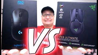 Logitech G Pro Wireless VS Razer Viper Ultimate, WHO WINS??