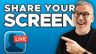 How To Share Your Screen in Ecamm Live