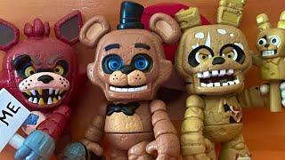 FNAF FUNKO SNAPS FREDDY, SPRINGTRAP, AND FOXY REVIEW! - Five Nights at Freddy's Toys Merch Review