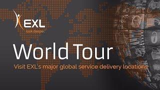 EXL World Tour of Operations Management and Analytics Delivery Centers