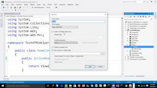 10 How to create & use  HTML Helpers in ASP.NET MVC
