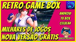 Retro Game Box voltou! Como usar versão grátis do sistema para transformar Android em um retro game.