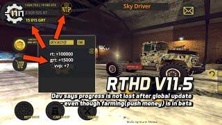 RTHD V11.5 Permanent Gift Code= RT,Gold and VIP 7 days