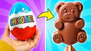 Choco Bear Bliss!  DIY Giant Bear-Shaped Ice Cream Recipe