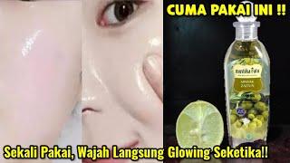 OLESKAN TIAP MALAM WAJAH LANGSUNG GLOWING!! CARA MEMUTIHKAN WAJAH DENGAN MINYAK ZAITUN & JERUK NIPIS