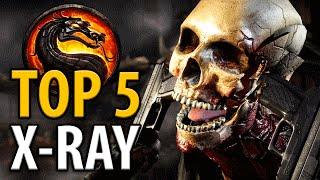 TOP 5 Best X-Ray Attacks! - Mortal Kombat X [HD 60fps]