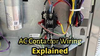 How to WIRE an AC Contactor