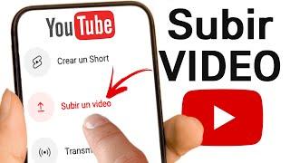 Como SUBIR un VIDEO a YouTube