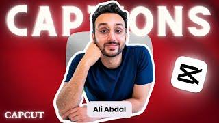 How to ADD CAPTIONS Like Ali Abdaal in CapCut PC | Quick & Easy