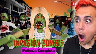 INVASIÓN ZOMBIE - Pelicula Completa en Brookhaven Roblox 