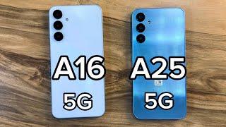 Samsung Galaxy A16 5G vs Samsung Galaxy A25 5G