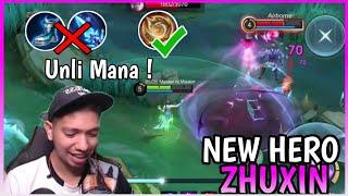 New Hero Zhuxin with Unli Mana | Zhuxin Gameplay | MLBB