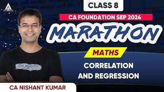 CA Foundation June'24 Marathon | Maths | Class 8 | CA Nishant Kumar