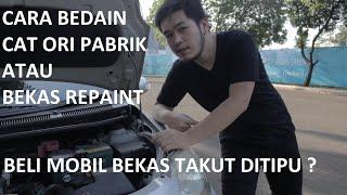 CIRI MOBIL BEKAS CAT ULANG