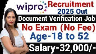 Wipro Work From Home Jobs 2025|WIPRO Recruitment 2025 Out |Wipro Vacancy 2024|Govt Jobs jan 2025